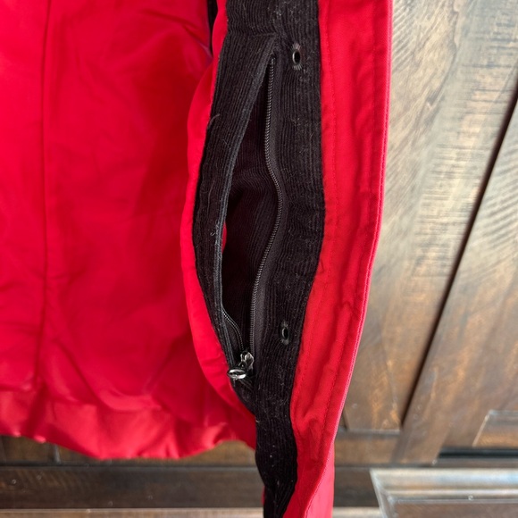 Eddie Bauer Red Quilted Puffer Vest - Picture 4 of 6